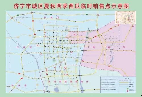 济南吃瓜群众地图